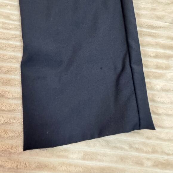 Tiglio Men’s Dress Pants 100% Wool Black 34R - Picture 4 of 9